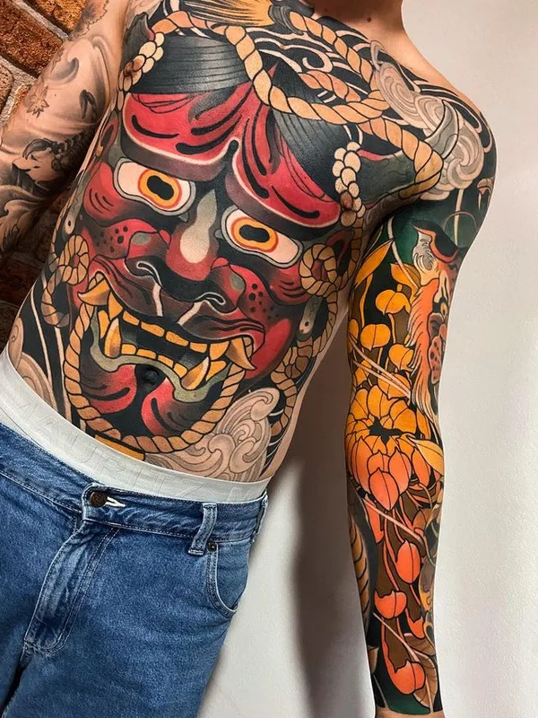 male color japanese tattoo on full body #66501 | Tattoo Artist Alex Garcia