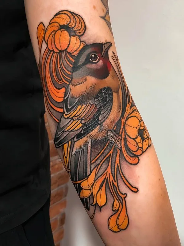 color neo traditional tattoo on forearm #66492 | Tattoo Artist Alex Garcia