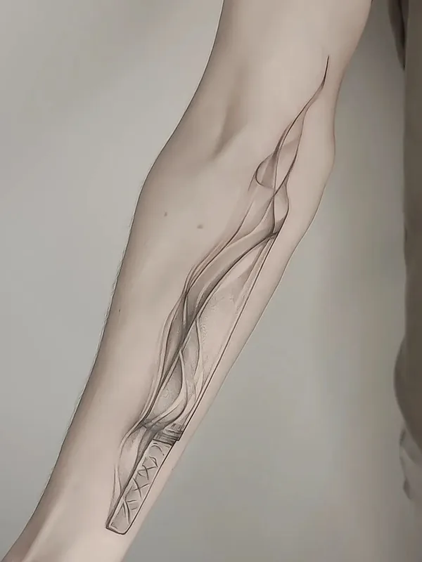 black and grey sketch Tatuaggio su forearm #66582 | Tatuatore alisha.ttt