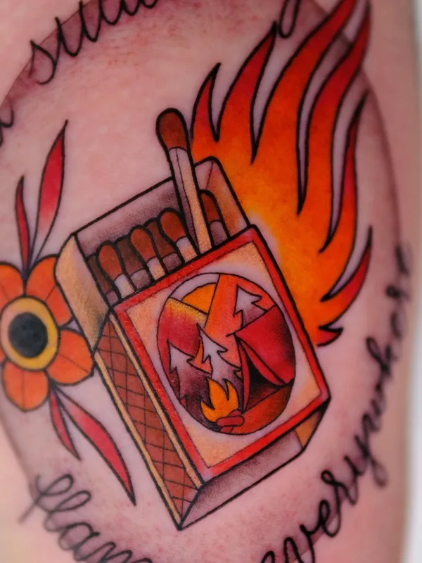 color traditional tattoo on forearm #66762 | Tattoo Artist polar.tulip