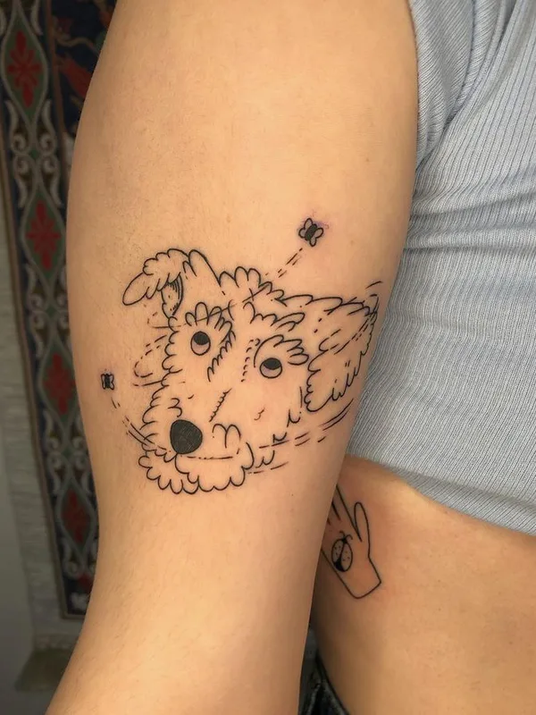 black linework tatuaje en forearm #66792 | Tatuador erol_sjajni