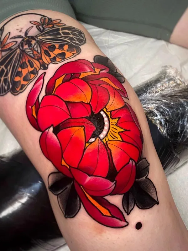 color neo traditional tattoo auf forearm #66933 | Tätowierer Elena Mignani