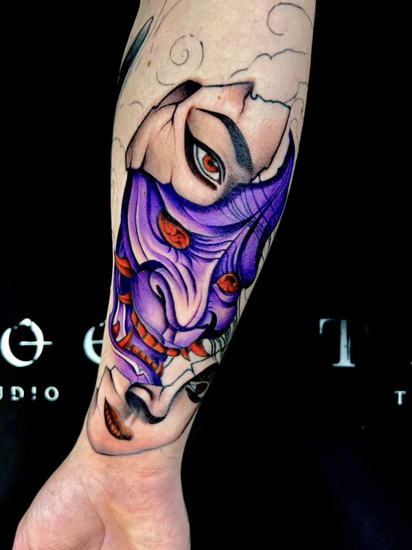 color japanese tattoo on forearm #67111 | Tattoo Artist Daniil Taboo