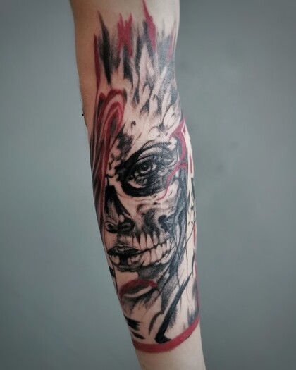 Тату эскиз #67284 Тату мастер Kseniya Pizhevskaya