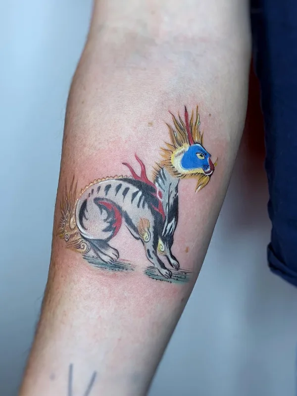 color illustrative Tatuaggio su forearm #67534 | Tatuatore Martyna Popiel