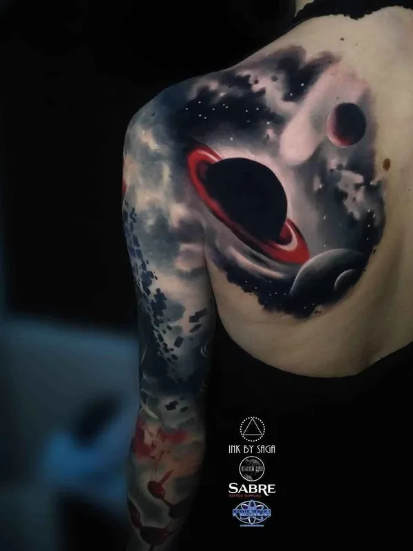 color realism 纹身 在 shoulder #10753 | 纹身师 Saga Anderson ( Ink by Saga )