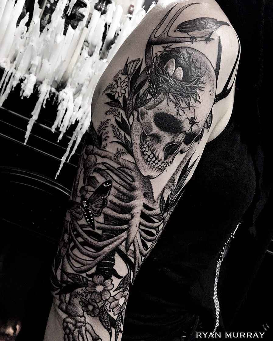 Tattoo artist Ryan Murray Salem, USA iNKPPL