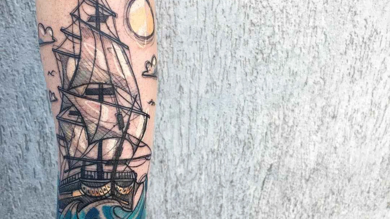 Color sketch tattoos by Luca Testadiferro