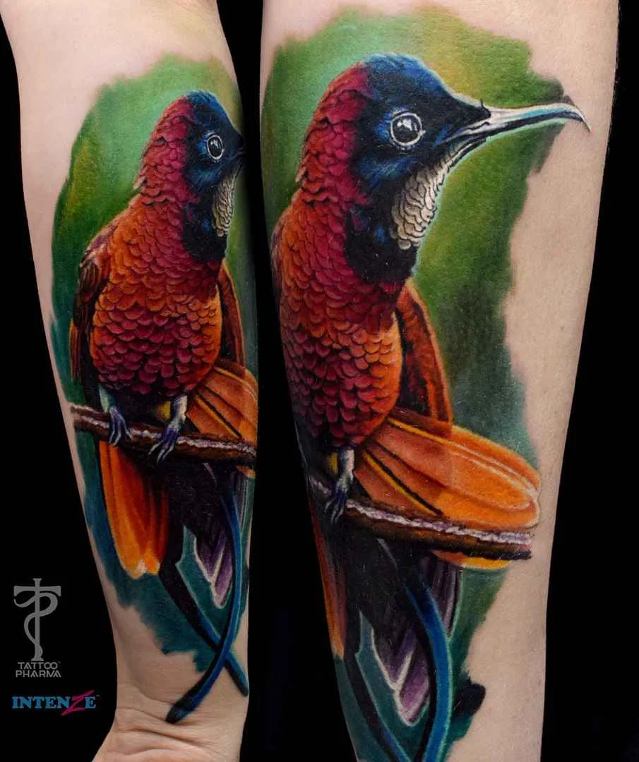 Tattoo artist Vasiliy Suvorov authors color realism tattoo | Russia