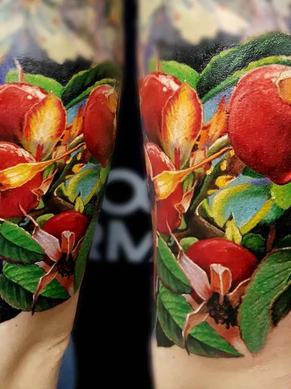 color realism tattoo auf forearm #10782 | Tätowierer Василий Суворов