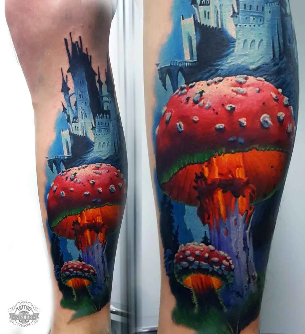 Tattoo artist Vasiliy Suvorov authors color realism tattoo | Russia