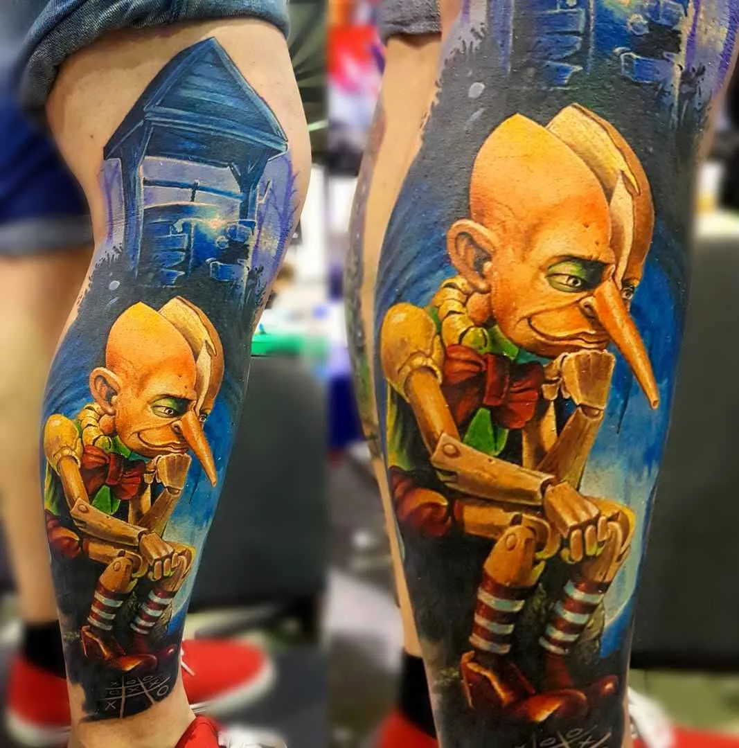 Tattoo artist Vasiliy Suvorov authors color realism tattoo | Russia