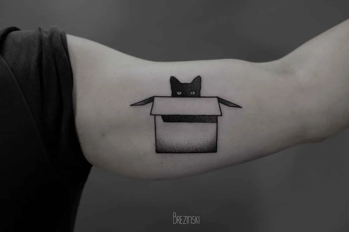 Tatuador Ilya Brezinski - autores designam tatuagem blackwork dotwork | Rússia