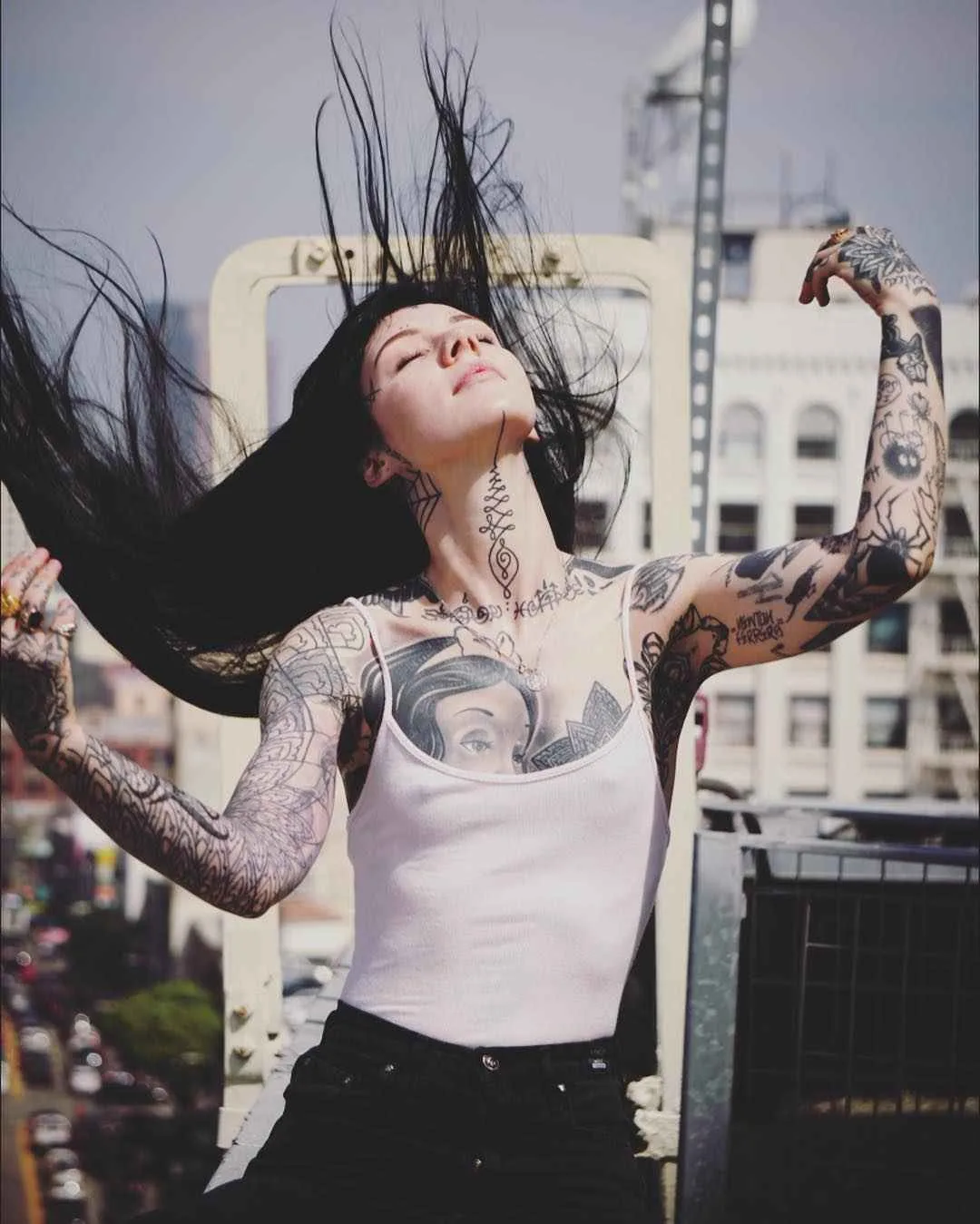 Tattoo artist, model and TV star Grace Neutral | United Kingdom