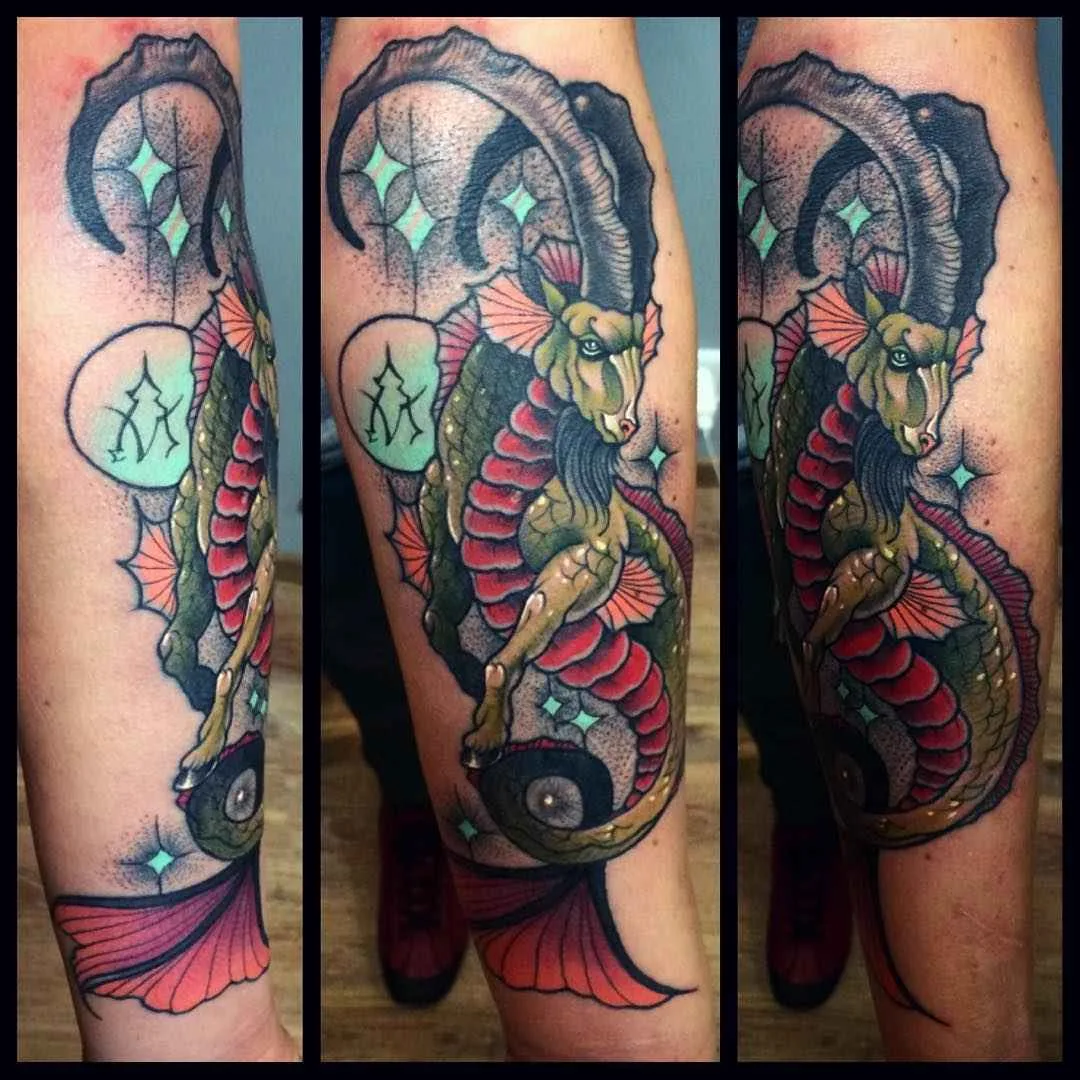Tattoo artist Bartosz Panas authors style color neo traditional tattoo | Warsaw, Poland 