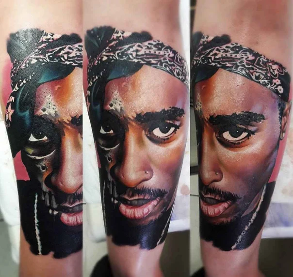Реализм Portrait tattoo на Предплечье