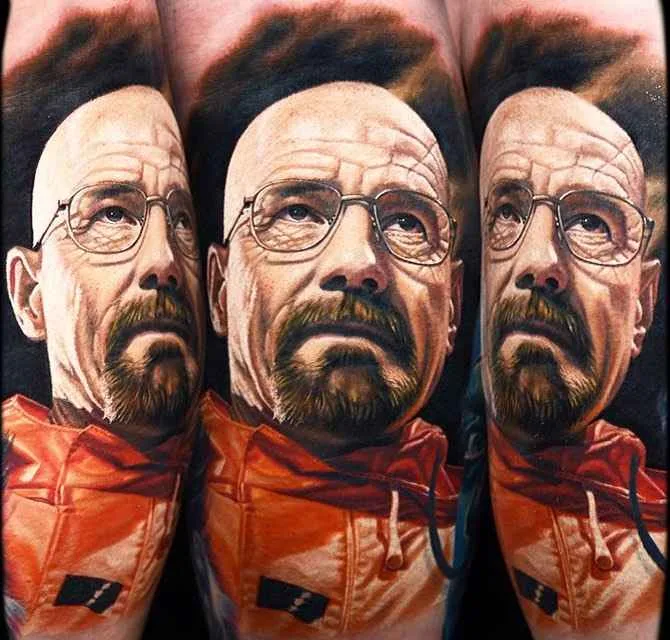 Tattoo artist Nikko Hurtado, authors color portrait realism tattoo | USA