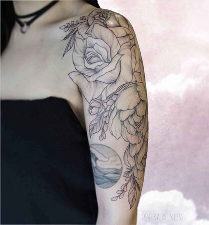 Тату эскиз #19263 Тату мастер Nika Stolyarovskaya