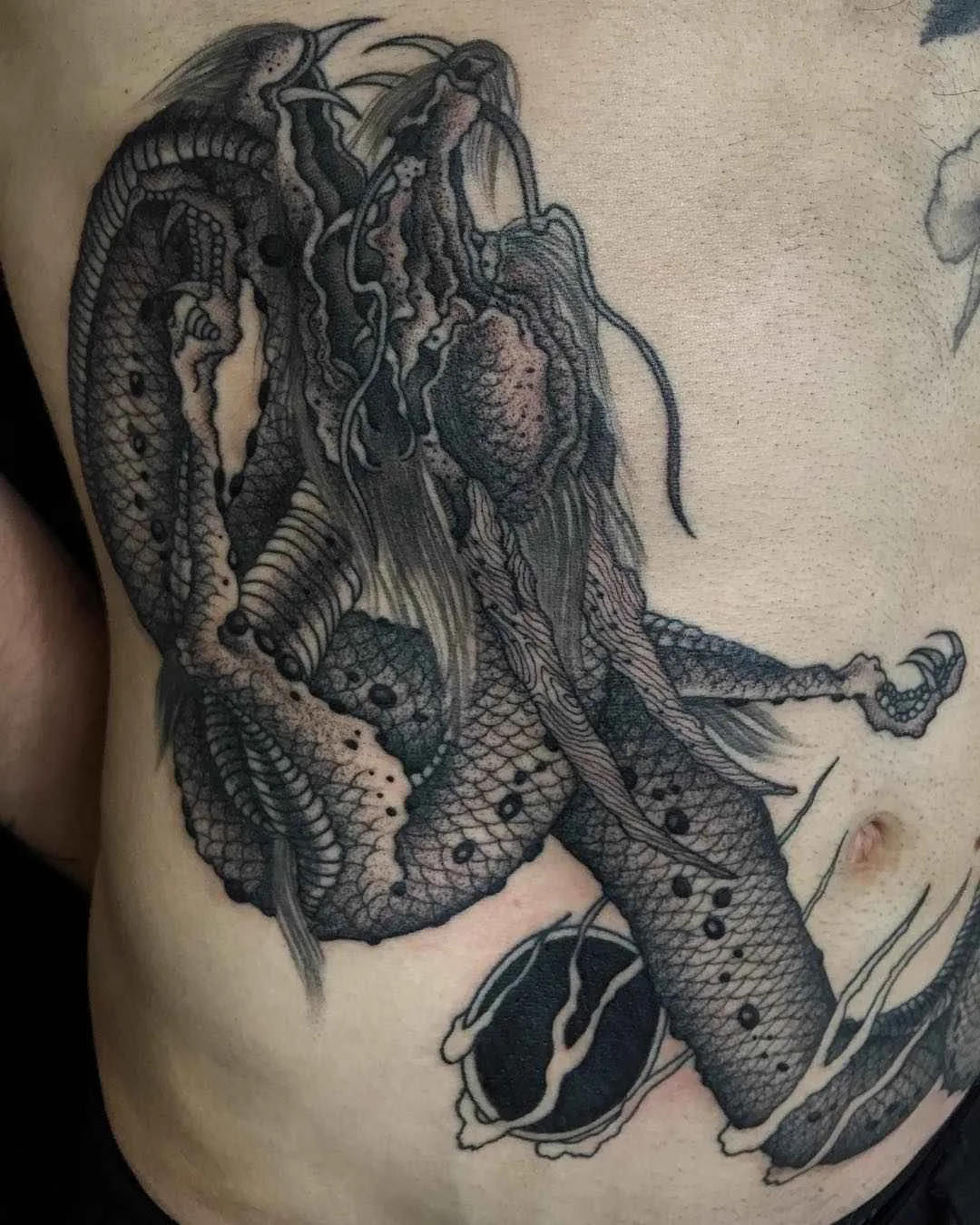 Tattoo artist Richard Warnock , tradition and neo tradition blackwork tattoo | Auckland, New Zealand