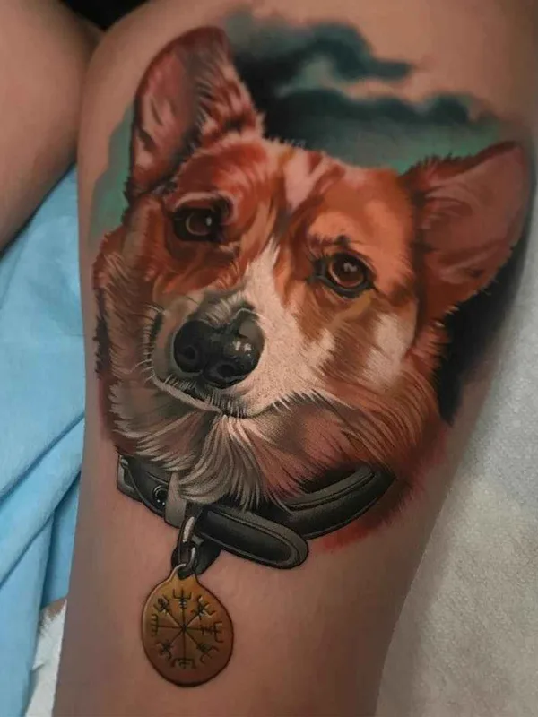 color realism Tatuagem em thigh #19612 | Tatuador Paul Marino
