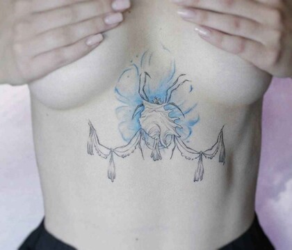 Тату эскиз #19266 Тату мастер Nika Stolyarovskaya