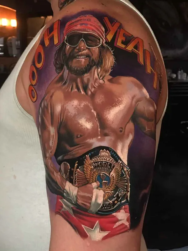 male color realism Tatuagem em shoulder #19615 | Tatuador Paul Marino