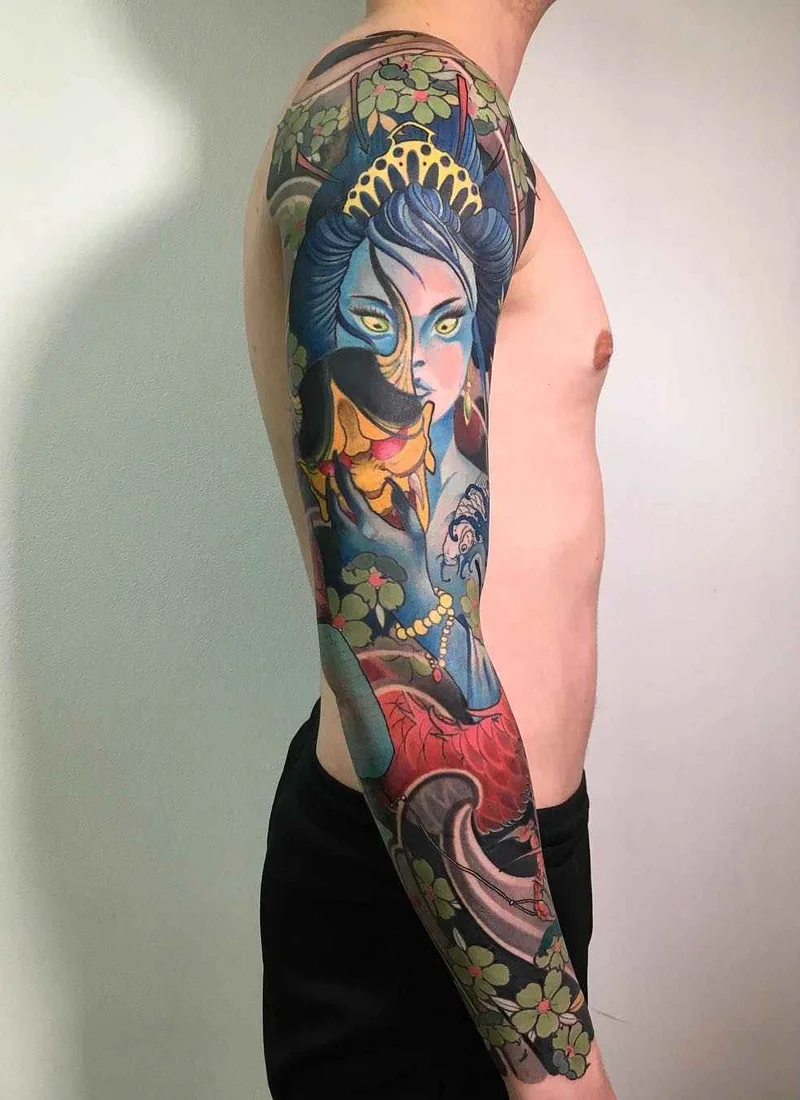 Tatuagens japonesas por Slava Fil Filitov