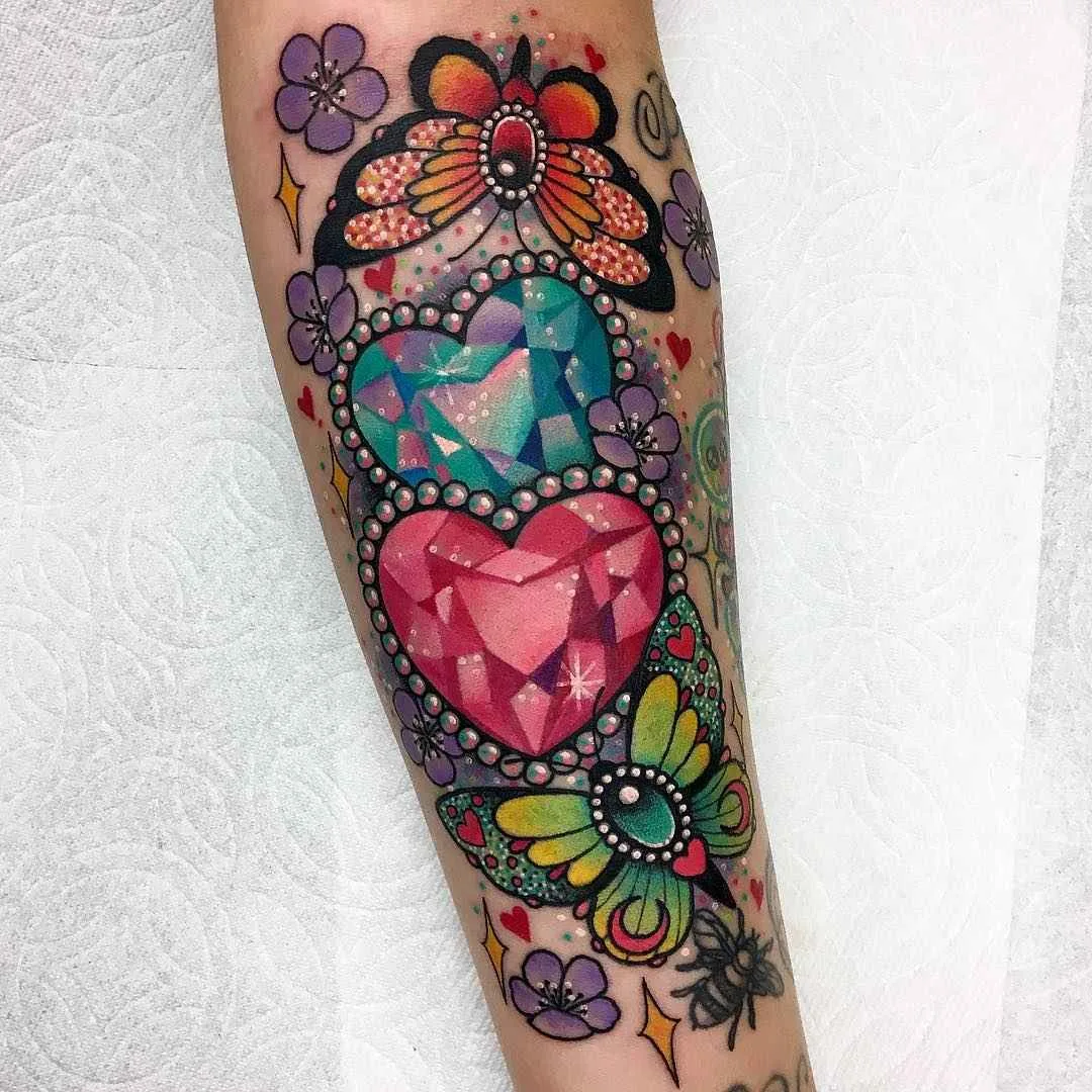 Tatuador Roberto Euán, autores color new school tattoo | USA