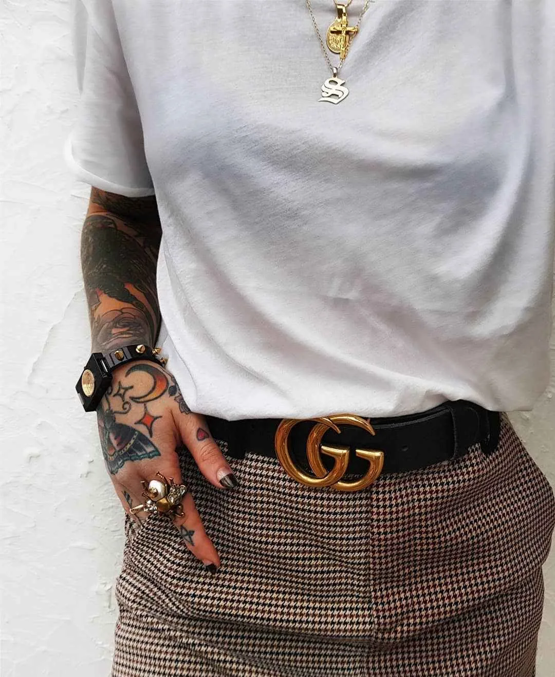 Tattooed model and fashion blogger Sammi Jefcoate, inked girl | United Kingdom, Italy 