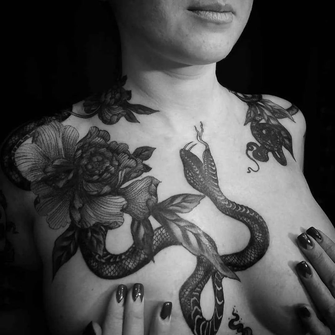 Tattoo artist Talley Matthew, authors black&grey scale tattoo, blackwork | USA