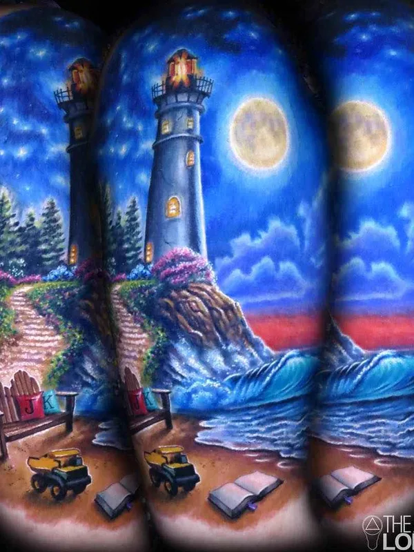color realism Tatuagem em full back #19731 | Tatuador London Reese