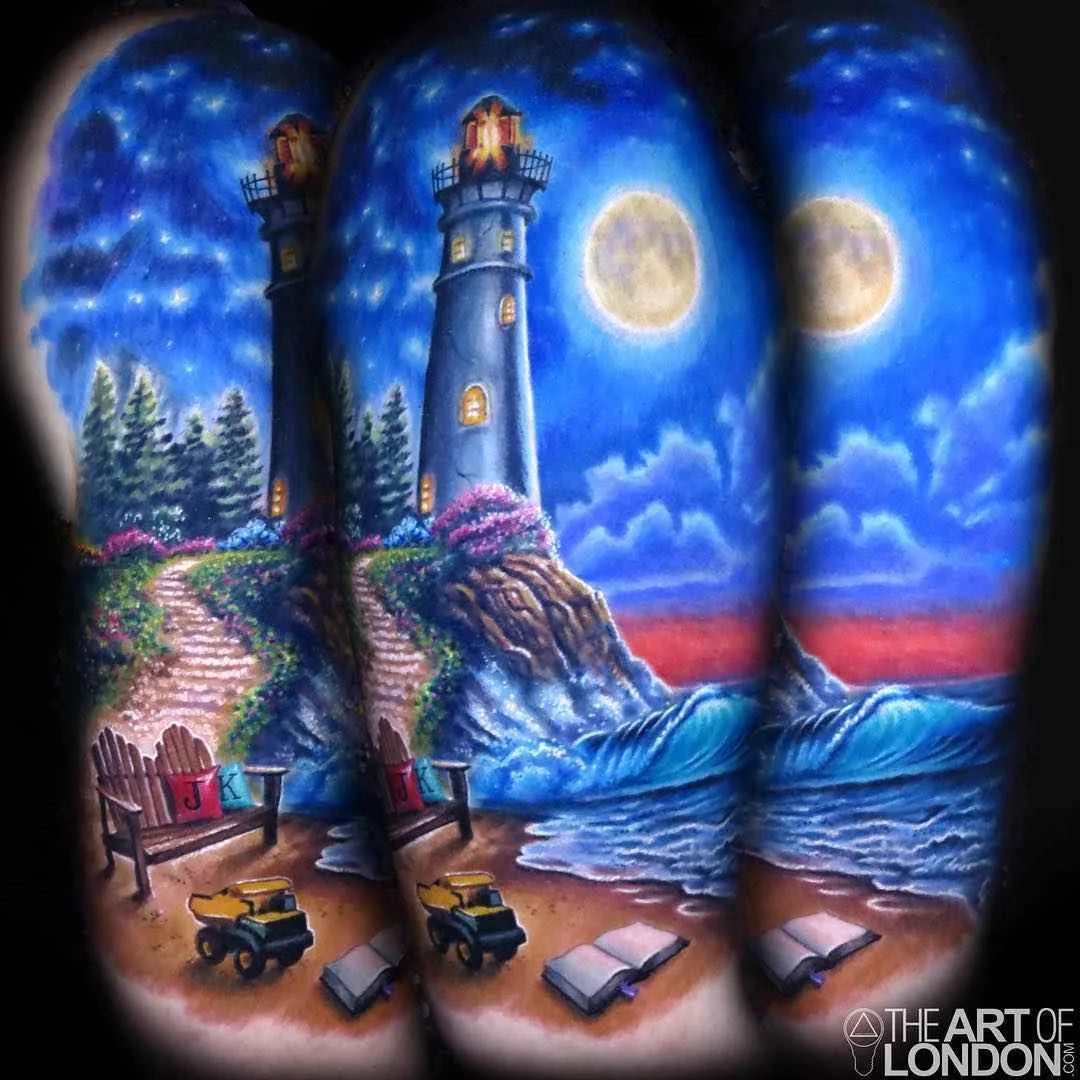 Artista de tatuagem Londres Reese, tatuagem de retrato em cores realista | EUA