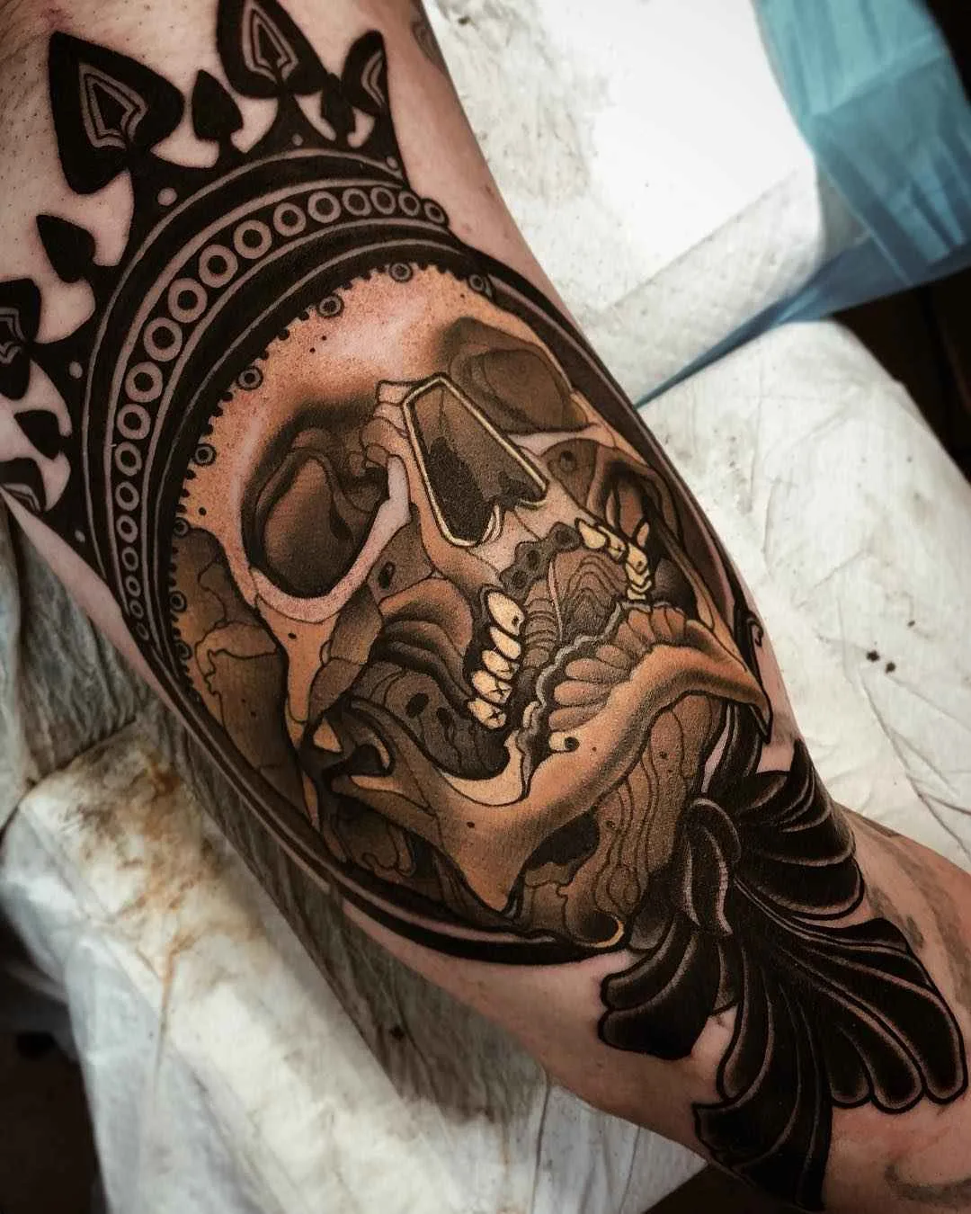 Tatuagem artista Jacob J Gardner cor neo tradicional | Austrália