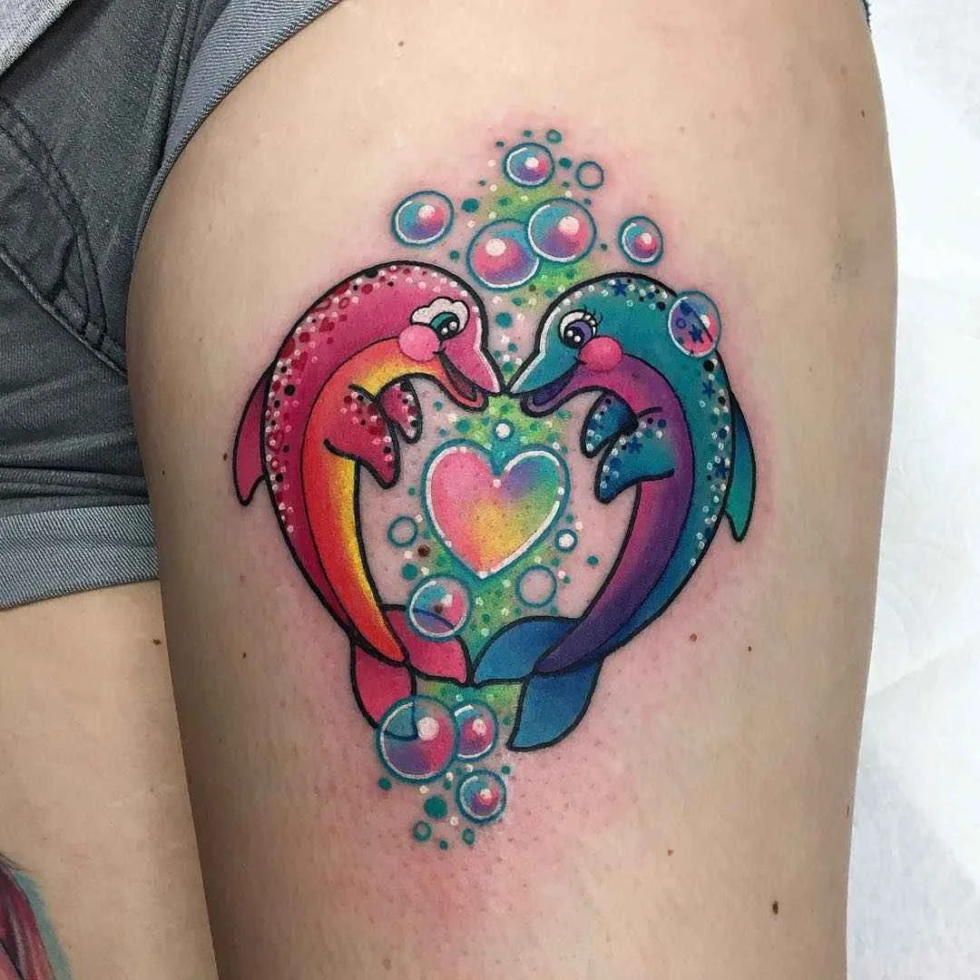 Tatuador Roberto Euán, autores color new school tattoo | USA