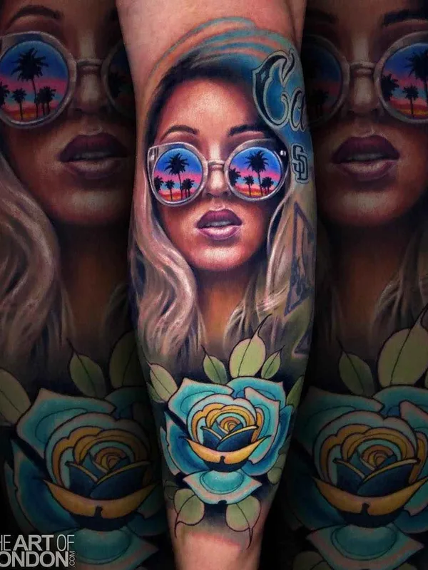 female color realism Tatuagem em forearm #19732 | Tatuador London Reese