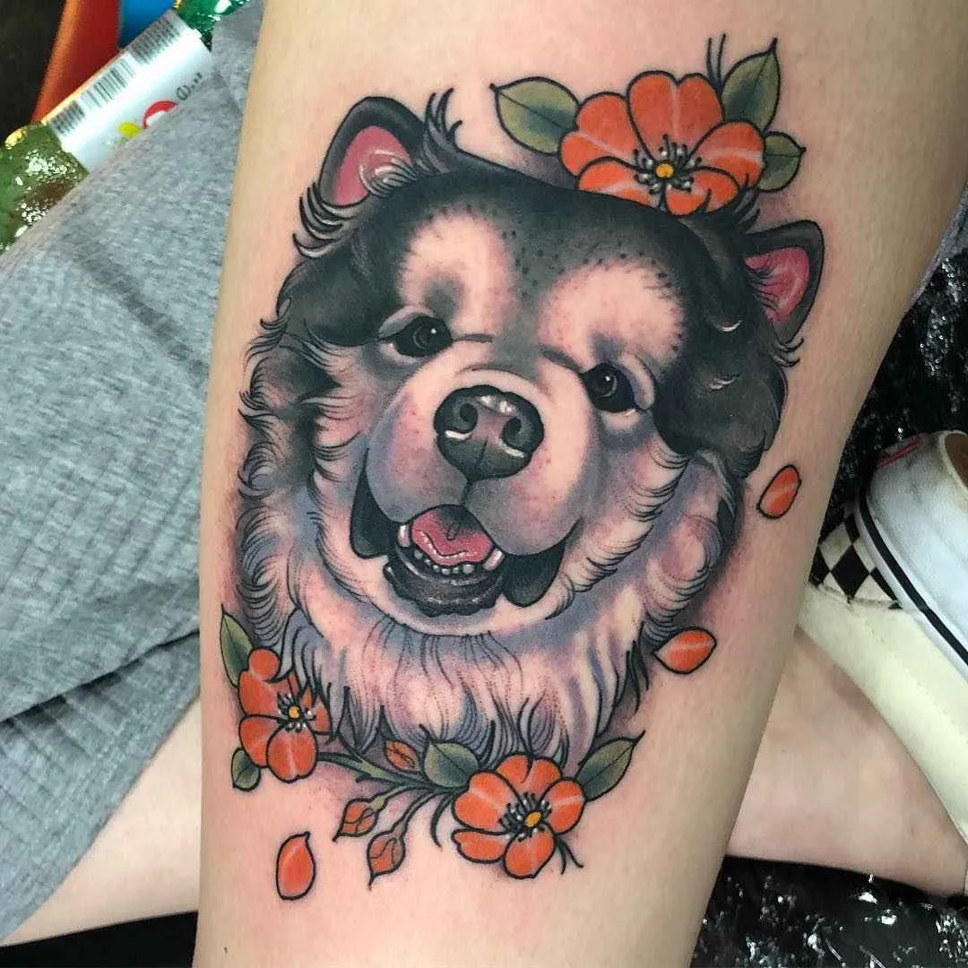 Tattoo artist Sadee Glover, color neo traditional and traditional tattoo | England