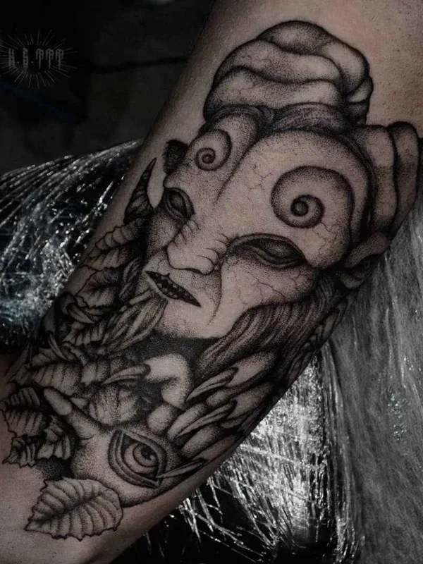 black and grey black and grey Tatuagem em forearm #19985 | Tatuador Клим Шахнин