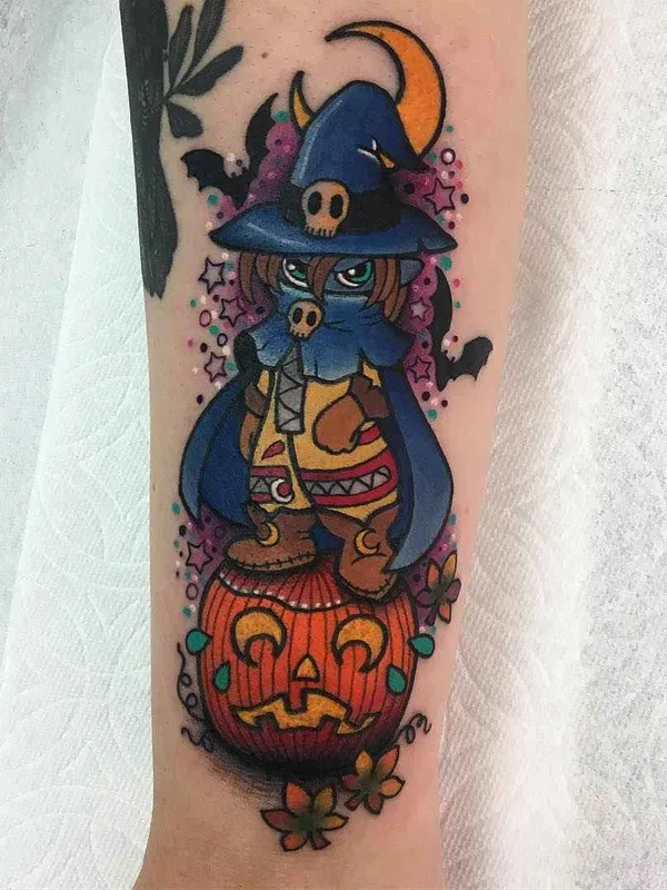 color cartoon Tatuagem em forearm #20060 | Tatuador Roberto Euán