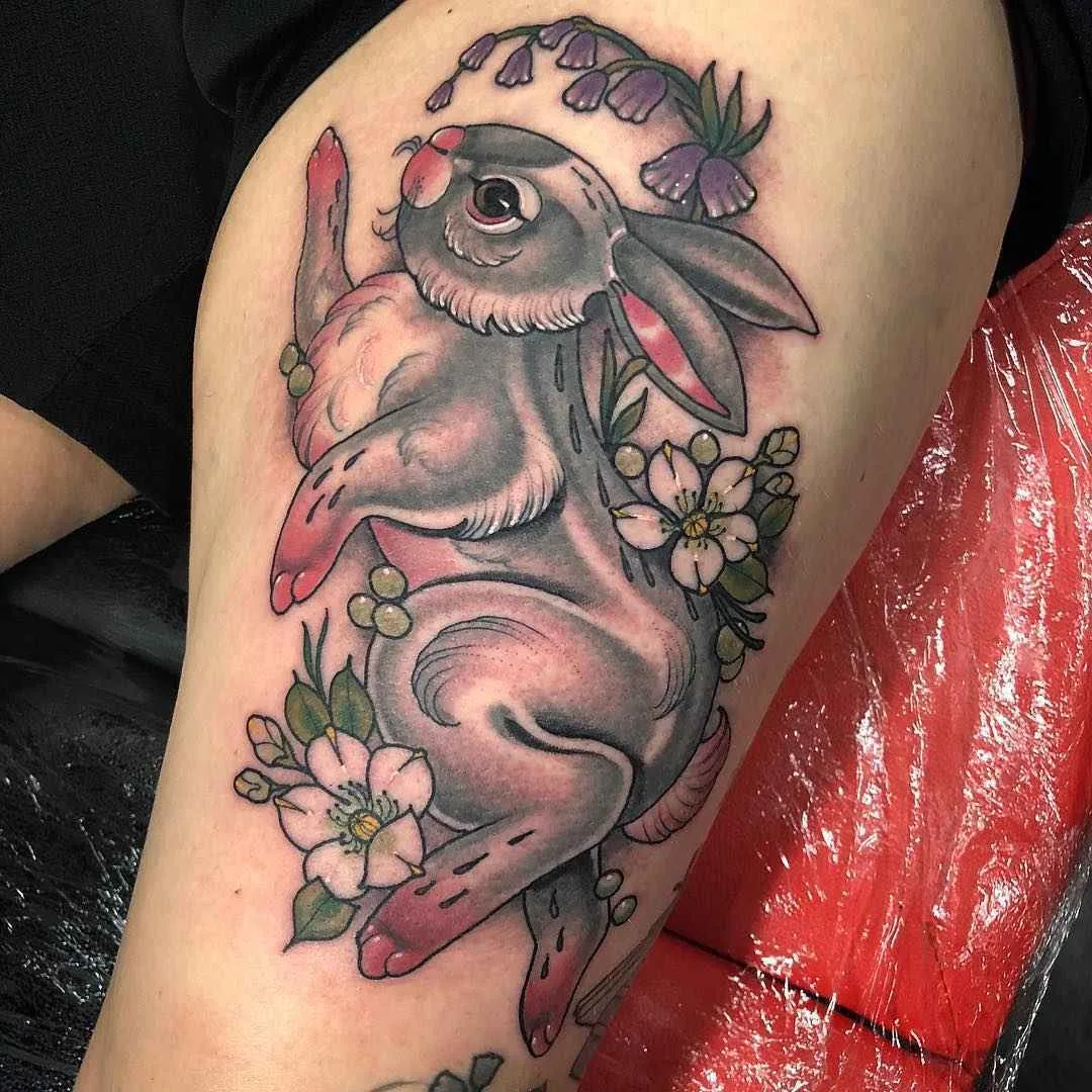 Tattoo artist Sadee Glover, color neo traditional and traditional tattoo | England