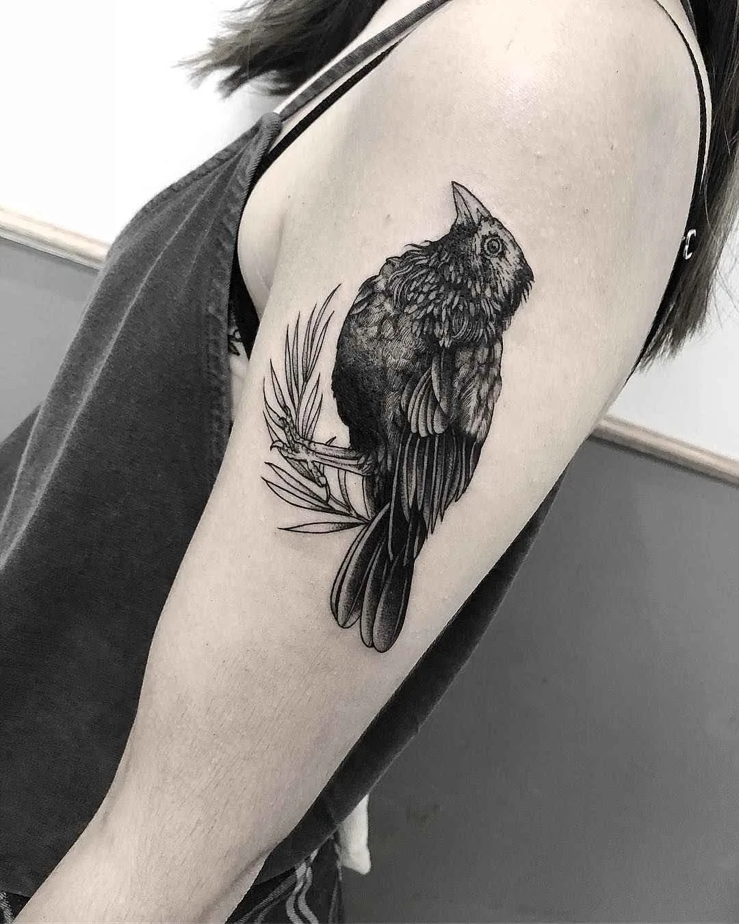 Tatuador(a) Sandra Cunha authors style blackwork tattoo, linework, surrealism | Brasil