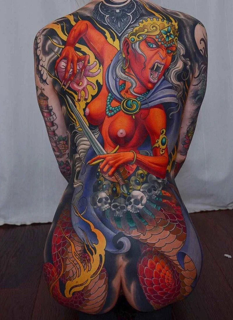 Tattoo artist Peter Lagergren