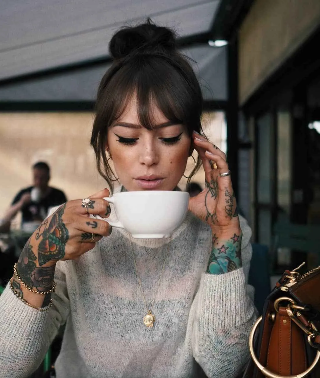 Tattooed model and fashion blogger Sammi Jefcoate, inked girl | United Kingdom, Italy 