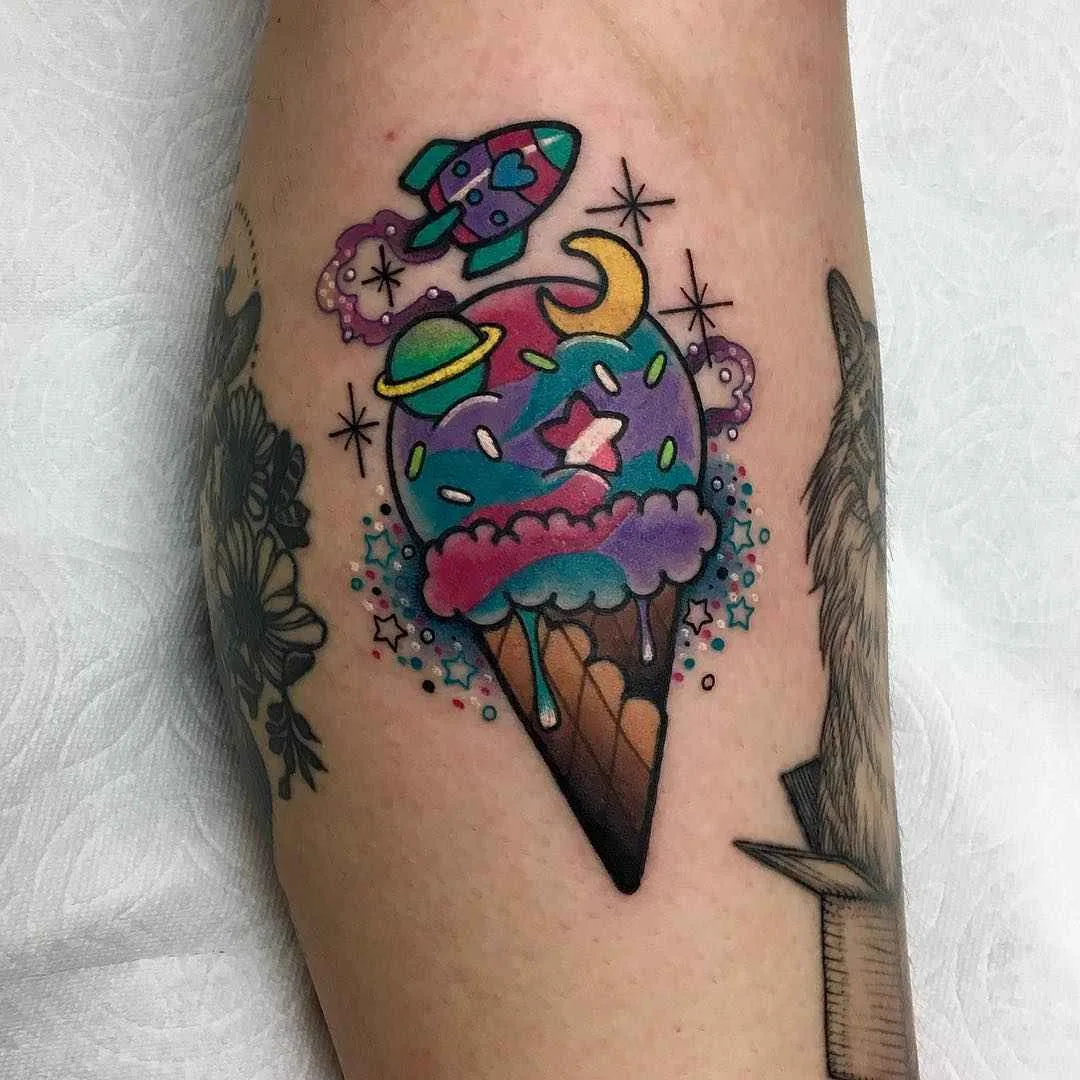 Tatuador Roberto Euán, autores color new school tattoo | USA