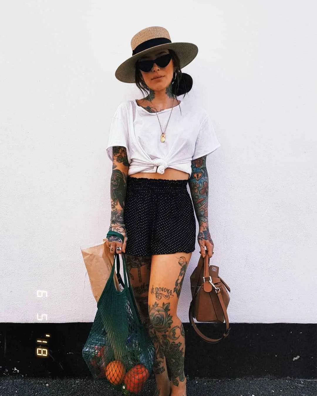 Tattooed model and fashion blogger Sammi Jefcoate, inked girl | United Kingdom, Italy 