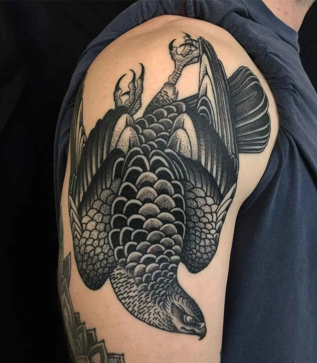 Tattoo artist Richard Warnock , tradition and neo tradition blackwork tattoo | Auckland, New Zealand