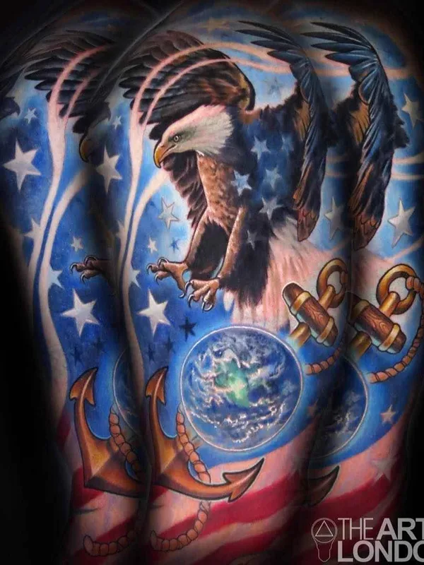 male color realism Tatuagem em full back #19736 | Tatuador London Reese