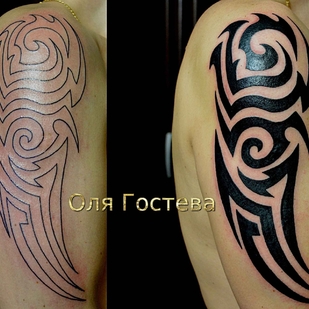 татуировка #20296 | Тату мастер Оля Гостева © ® Tattoo