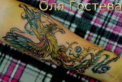 Тату эскиз #20424 Тату мастер Olya Gosteva © ® Tattoo 