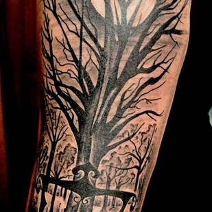 татуировка #20312 | Тату мастер Оля Гостева © ® Tattoo