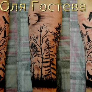 татуировка #20321 | Тату мастер Оля Гостева © ® Tattoo